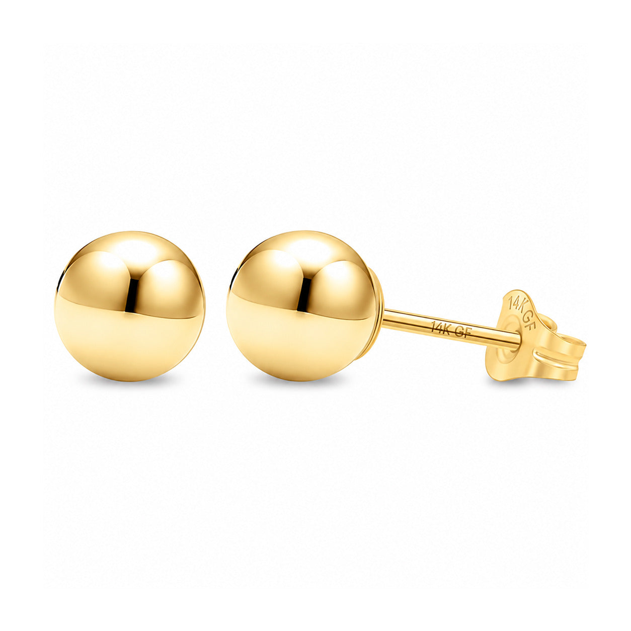 14K Gold Filled Ohrstecker Livia