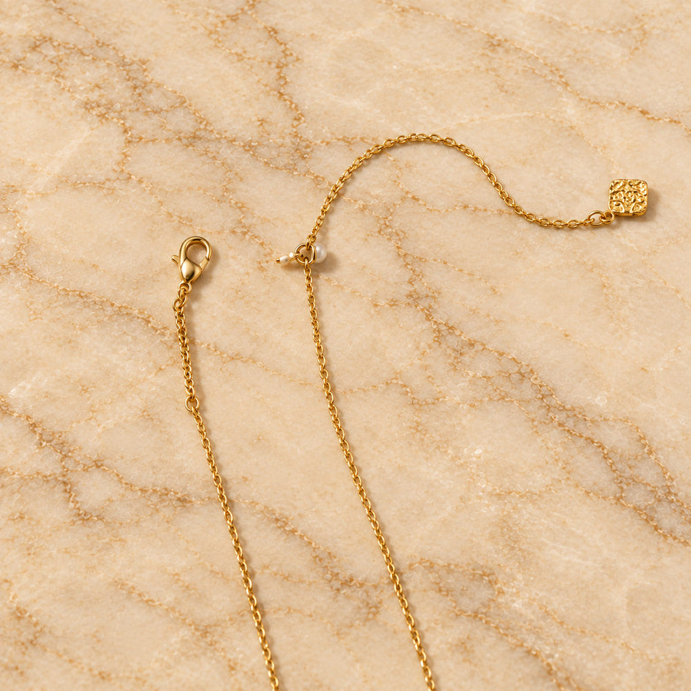 Gold Opal Kette Aurelie