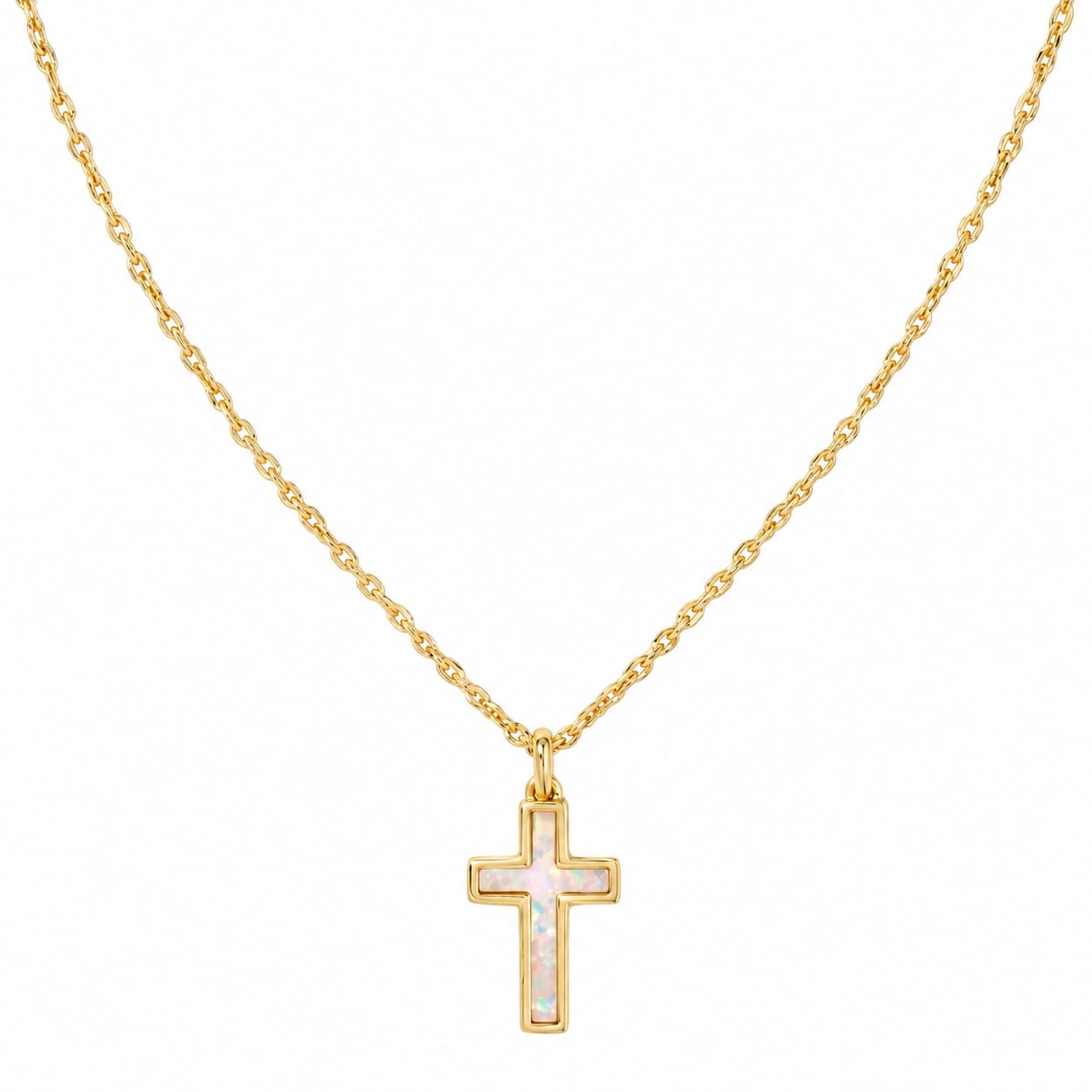 Gouden Opalen Ketting Aurelie