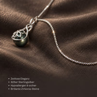 925er Silber Perlenkette