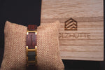 Mit Holzkiste