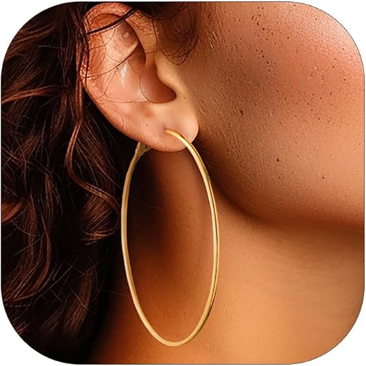 14K vergoldete Creolen Aurelia