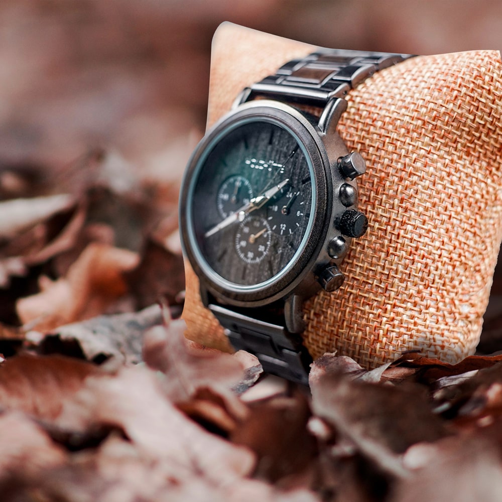 Dallas Holzuhr - Die perfekte Kombination aus Stil & Umweltbewusstsein