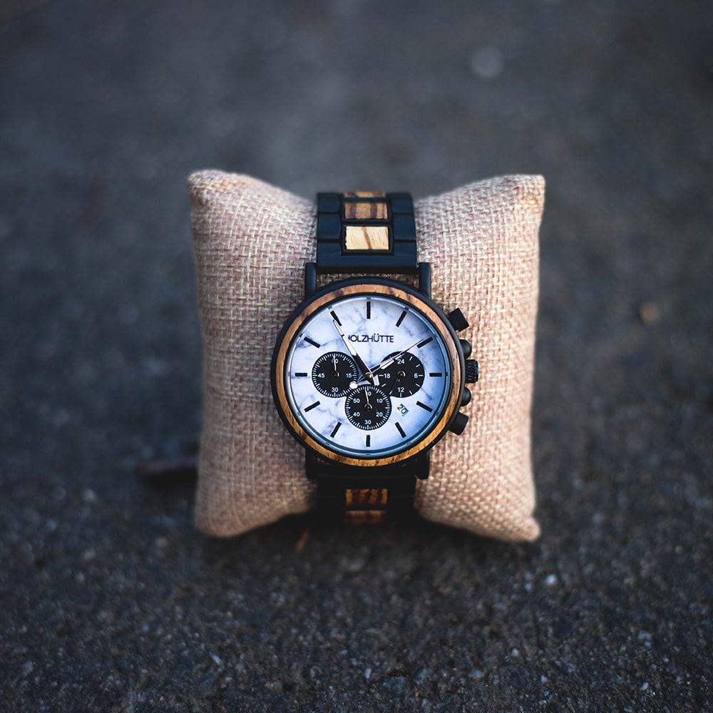 Edle Holzarmbanduhr – New York Edition, modern und nachhaltig
