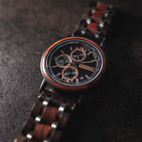 Miami Uhr – Sportlich-elegantes Design mit Holzarmband