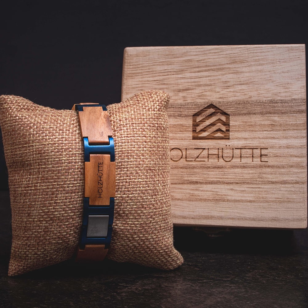 Holzarmband Poseidon