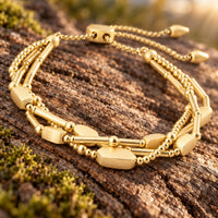 Goldenes Armband Amara