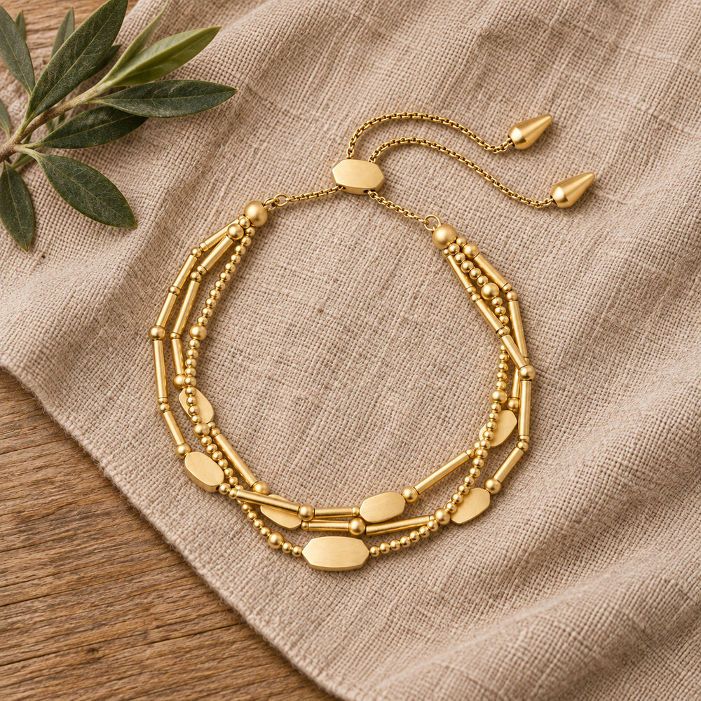 Goldenes Armband Amara