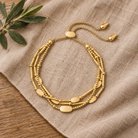 Goldenes Armband Amara