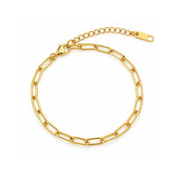 18K Gold Paperclip Julie