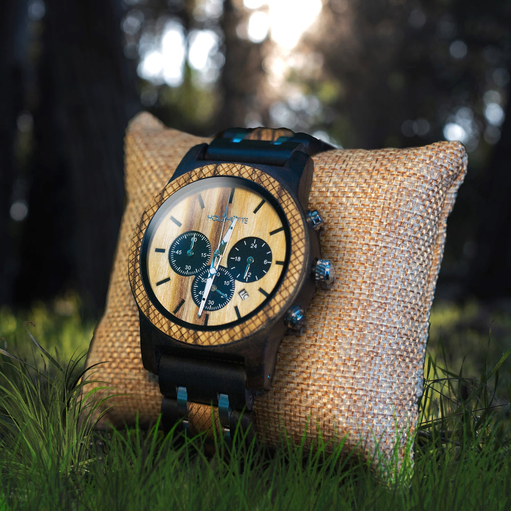 Edle Holzuhr Los Angeles – Nachhaltigkeit in Perfektion