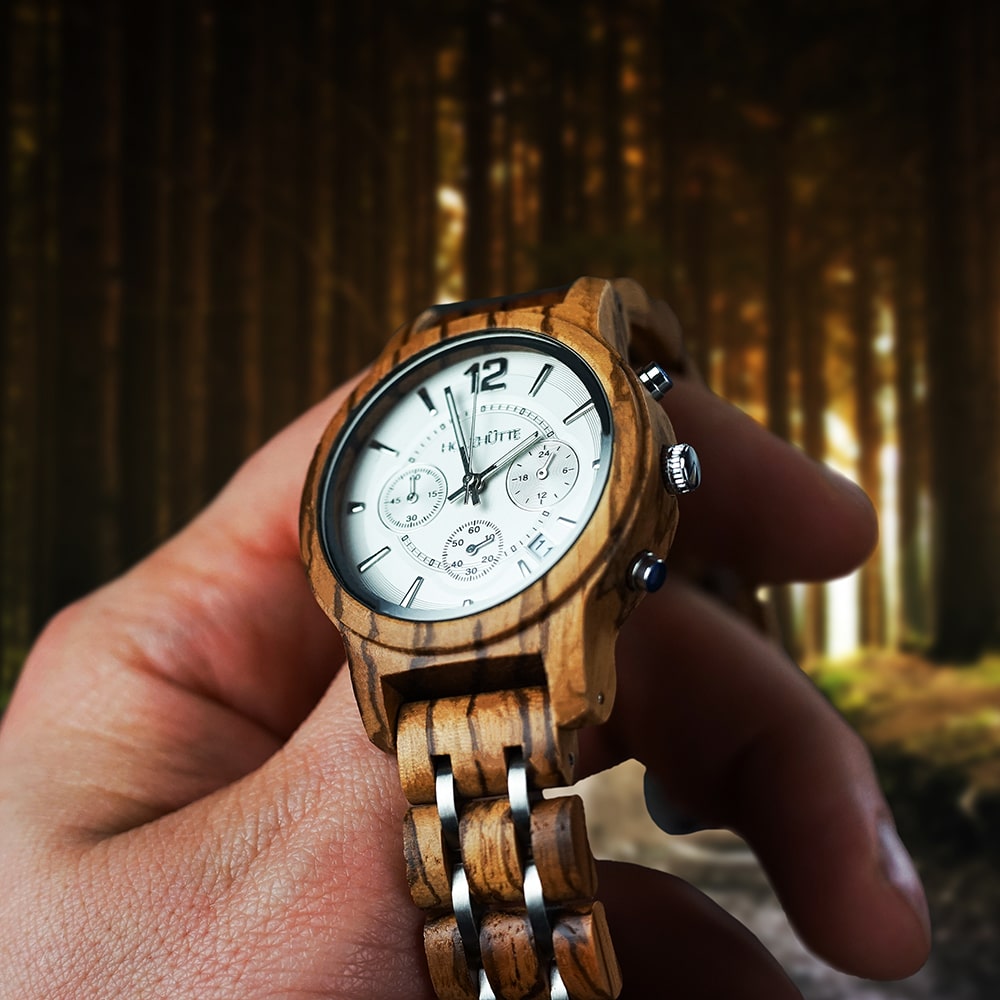 Stilvolle Holzuhr Rom – Zeitlos und funktional